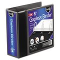 Find It 5" Loop Ring Binder 8-1/2 x 11", Black FT07075